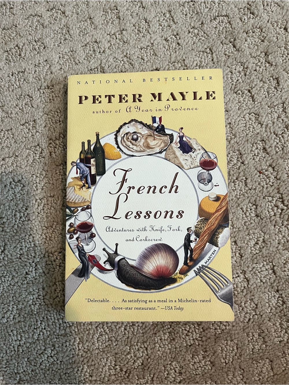 French Lessons by Peter Mayle Paperback